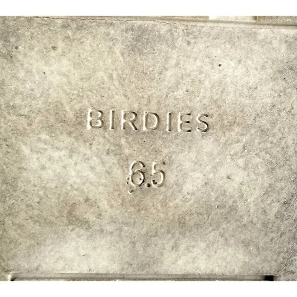 BIRDIES The Swift Black Leather Slip On Sneakers Sz 6.5 Flat White Soles - Picture 12 of 15